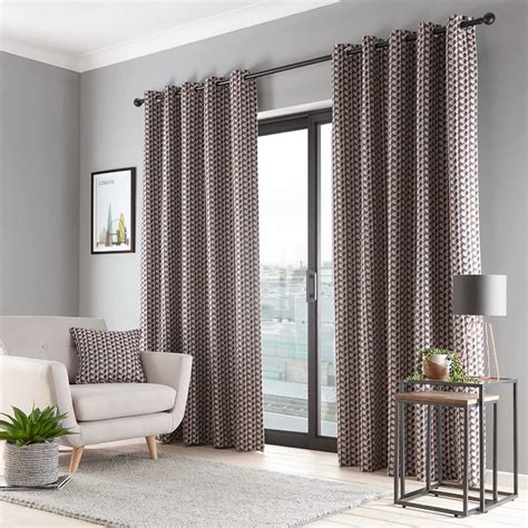 terracotta blackout curtains|fully lined eyelet curtains.